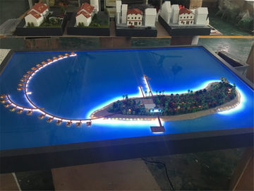 Master Resort Villa Model 3D Plastik ABS / Materiał akrylowy 1/500 Skala